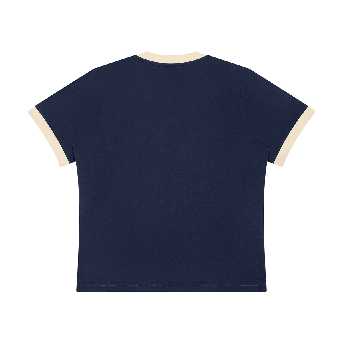 Make Space Ringer Tee - Navy