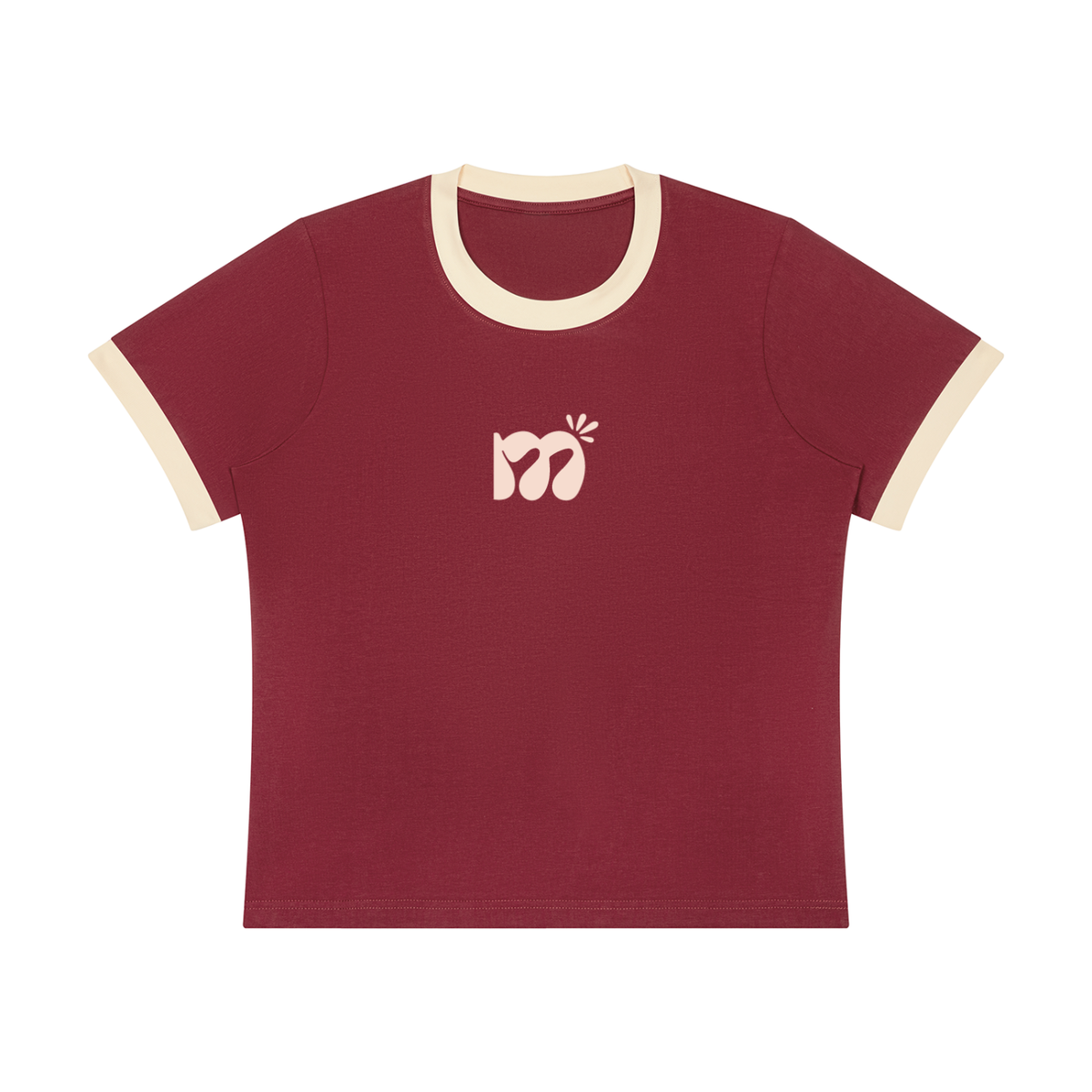 Make Space Ringer Tee - Wine