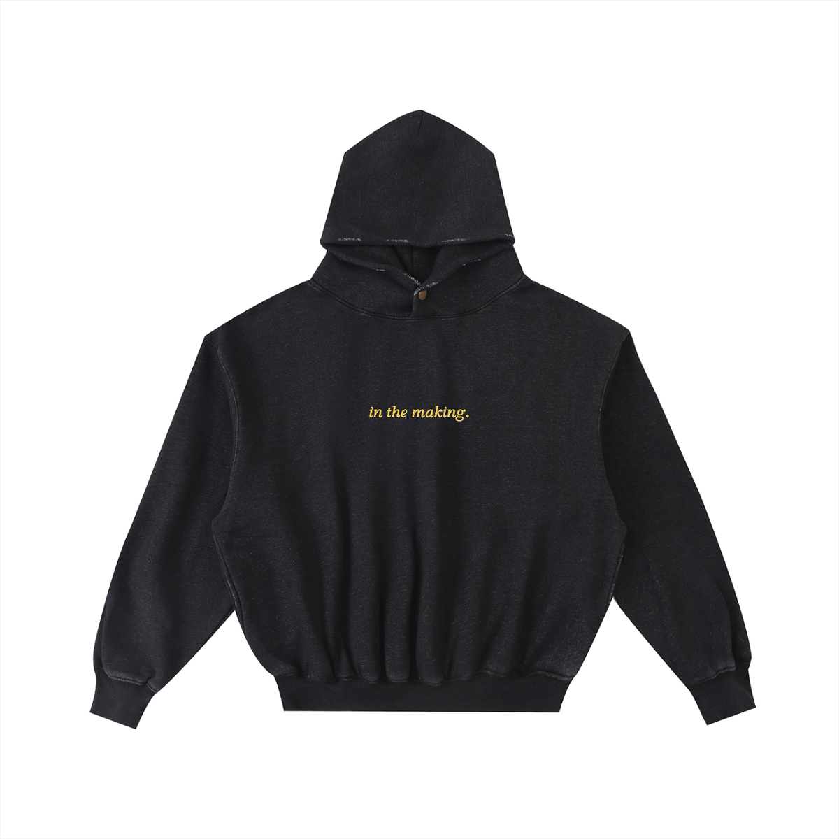 In The Making Embroidery Fleece Hoodie