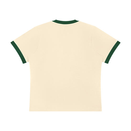Make Space Ringer Tee - Green